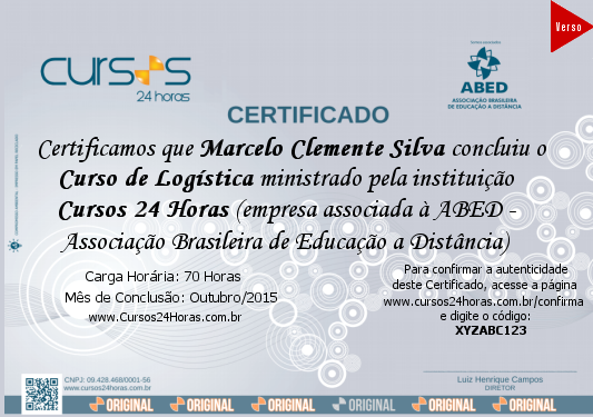 Cursos online com certificado - Cargas horárias flexíveis