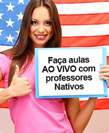 Curso de inglês online com aulas ao vivo 24h